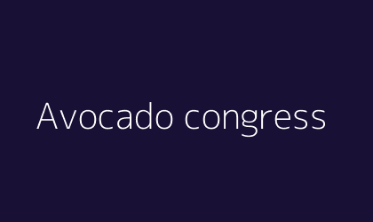 Avocado congress