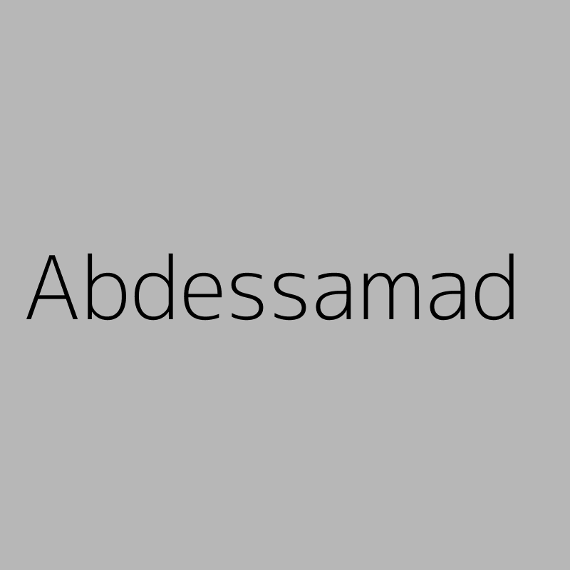 Abdessamad  ABOULGHALI 