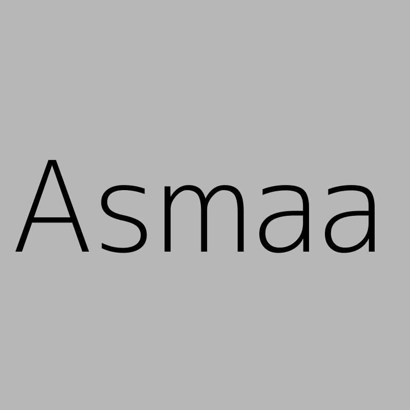 Asmaa BOUHMADI