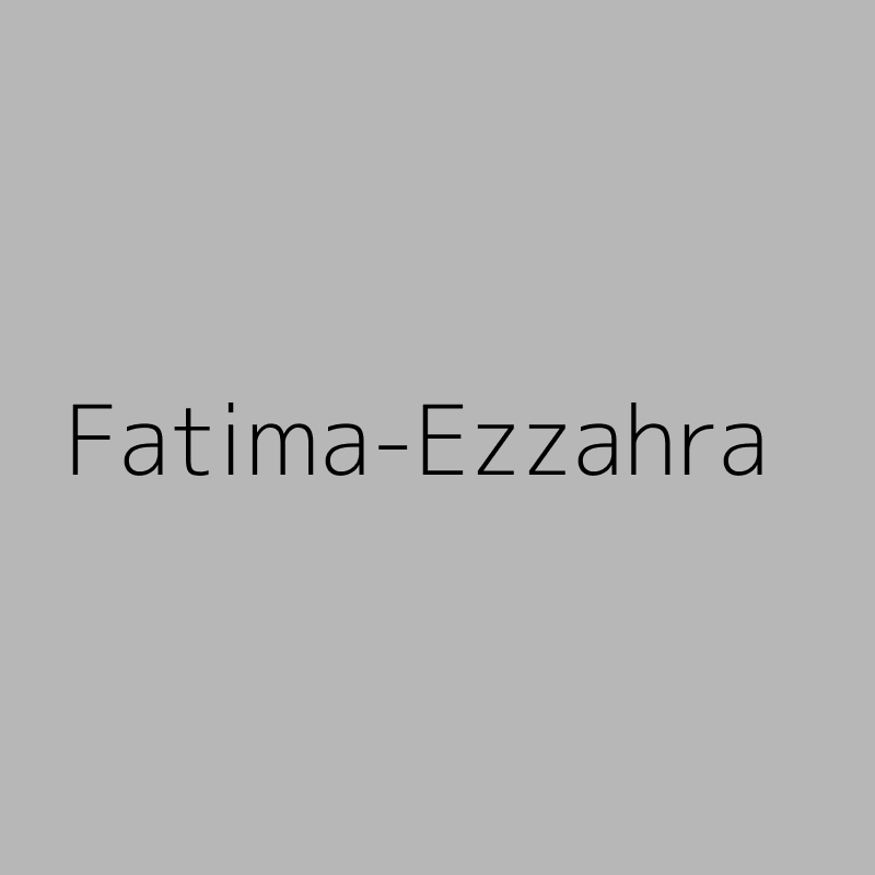 Fatima-Ezzahra Jamil
