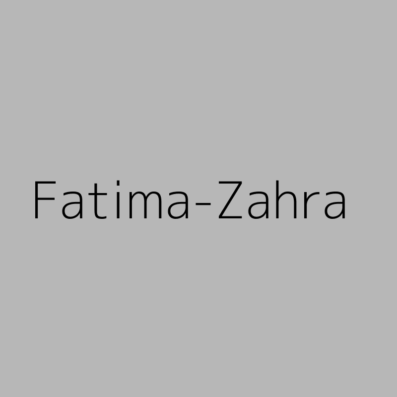 Fatima-Zahra HRAR
